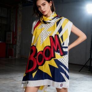 3.1 Phillip Lim for Target Graphic Scarf - Yellow, Red, Blue